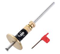 Angoily Jauge De TraçAge En Aluminium Outil De Mesure Pour Menuisier Accessoire Pratique Pour Tracer Des Lignes PréCises 22Cm