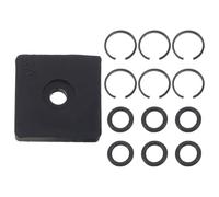 Angoily Jeu De Clips De Boucle Outil Pour Anneau De Retenue Outil D'Installation D'Enclume Clip De Retenue Et Clé Électrique Anneaux