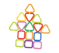 Angoily Jouets à Boucle pour l'éducation précoce Jouets de siège d'auto pour Nourrissons Anneaux de Traction pour bébé bébés en Plastique Lien et Apprentissage PE