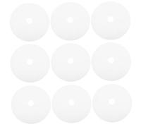 Angoily Kit de 12 Filtres en Coton Ronds Remplacement du Filtre D'évacuation pour Sèche-linge, Filtration de L'air et Installation Facile et D'admission