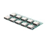 Angoily Kit De Carte De Connecteur USB C 31 Femelle Convertisseur PCB pour Projets