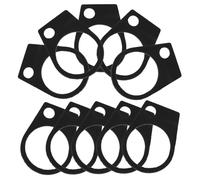 Angoily Kit de Joints pour Tronçonneuse 10 Pièces, Joints en Caoutchouc Résistant Compatibles 52/58/59, Pièces D’Admission pour Entretien et Étanchéité Optimale des Moteurs Thermiques