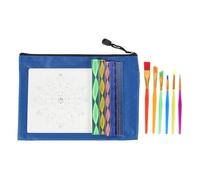 Angoily Kit de Peinture Mandala Outils de Pointillage Double Embout pour Décoration Extérieure Ensemble Polyvalent pour Galets Ongles et Art sur Toile Matériaux Durables