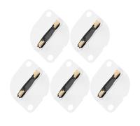 Angoily Kit de Remplacement de Fusible Thermique pour Réfrigérateur 5 Pièces pour Le Nettoyage de La Poignée de Porte de La Sécheuse