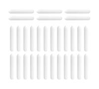 Angoily Kit de Réparation 200 Pièces pour Panier de Lave-Vaisselle Embouts de Protection en Caoutchouc Blanc Capuchons Anti-Poussière 3-25 MM Protection des Picots et Accessoires pour