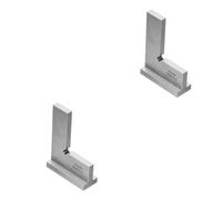 Angoily Kit D'outils De Menuiserie 2 Pièces Règle Carrée Rapporteur D'angle Droit Ensemble De Pinces Pour Les Bricoleurs Et Les Charpentiers Angle De 90 Degrés