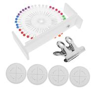 Angoily Kit Fabrication Bracelets avec Cadre Tissage Manuel pour DIY Macramé Outil avec Plaque de Fixation pour Création de Bijoux et Accessoires