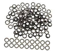Angoily Kit Œillets Métalliques pour Tissu et Vêtements Double Face Gunmetal 8 Mm, 50 Pièces Joints Étanches, Accessoires Couture pour Paquet, Chaussures et Bricolage, Solide