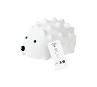 Angoily Lampe de Chevet Hérisson Silicone Rechargeable USB Veilleuse de Bureau Portable avec LED Lampe Tactile Intelligente pour Chambre et Décoration Maison