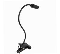 Angoily Lampe LED à Pince 3w, Éclairage D'atelier Flexible à Led, Lumière Blanche Chaude, Usb, Liseuse pour Bureau et Lecture, Lampe de Travail à Col de Cygne Adaptable, Éclairage