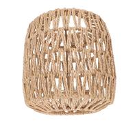 Angoily Lampshade Rotin Suspendu Vannerie Tressée pour Lampe Plafond Décorative Abat Jour Style Lanterne pour Restaurant et Maison