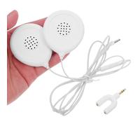 Angoily Lecteur de Musique pour Grossesse Blanc 1 Pièce Écouteurs pour Ventre de Grossesse Amplificateur de Sons Fœtaux Sécurisé et Portable pour Développement Bébé et Éducation