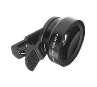 Angoily Lentille Grand-Angle Ultra-Large avec Clip pour Smartphone Objectif Macro HD Amovible pour Caméra Externe Compatible Appareils Mobiles et Téléphones