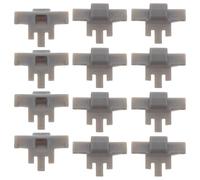 Angoily Limiteur D’angle pour Charnières D’armoire Plastique Robuste 50 Pièces, Butée D’ouverture pour Porte Cuisine à Fermeture Amortie, Accessoires Quincaillerie pour Limitation