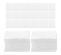 Angoily Lingettes Démaquillantes Blanches Non Tissées 1200 Pcs pour Usage Professionnel en Salon, Nettoyage Rapide Peluches des Yeux et Visage
