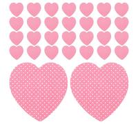 Angoily Lingettes Dissolvantes pour Vernis à Ongles de Cœur Boîte Rose 200 Pièces Tampons Doux et Super Absorbants pour Ongles en Gel Acrylique et Poudre Format Pratique Voyage