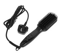 Angoily Lisseur Électrique pour Barbe à 6 Niveaux de Chauffe Brosse Chauffante Multifonction Écran LCD Peigne Lisseur pour Cheveux et Barbe Usage Domestique et Voyage
