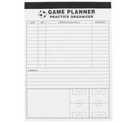 Angoily Livre de Score de Basketball Multifonction, Format Compact, Papier Solide, Outil D'enregistrement Précis des Scores et Performances pour Entraîneurs et Arbitres, Accessoire