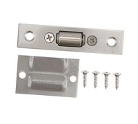 Angoily Loqueteau Bille Acier Inoxydable Réglable pour Porte de Placard Butée de Porte avec Ressort et Finition Brossée Fermeture Sécurisée pour à Poignée ou Levier