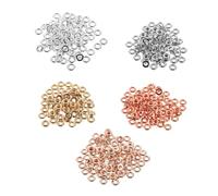 Angoily Lot De 1 000 Perles Intercalaires Plates Pour Bijoux Disques Plats Perles Intercalaires Pour Colliers Faites À La Main