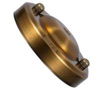 Angoily Lot de 1 Set de Set de Rosace de Plafond Ronde en Fer Noir, Support de Lampe Robuste, Accessoires pour Plafonniers, Installation Facile pour Salle à Manger