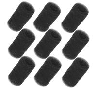 Angoily Lot de 10 Éponges Filtrantes de Préfiltration pour Bassin Extérieur Grosse Taille Mousse Dense Noire Accessoires Compatibles Filtres Aquarium Protection Entrée Filtre