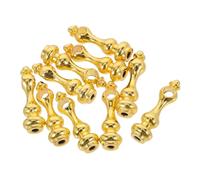 Angoily Lot De 10 Tiges Décoratives En Métal Pour Meubles, Accessoires De Quincaillerie, Capuchons De Poteau De Garde-corps En Verre Pour Armoire À Vin Et Chariot