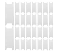 Angoily Lot de 100 cartes porte-fils à broder, bobines de fil, papier, enroulement, ruban, rangement de à coudre, pour loisirs créatifs