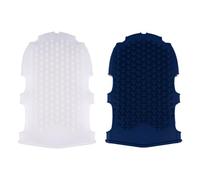 Angoily Lot de 2 brosses de bain massantes en silicone - en loofah - en silicone - Brosse de bain pour bébé - Corps givré - Brosse de massage