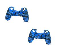 Angoily Lot De 2 Coques De En Caoutchouc De Silicone Pour Manettes Motif Camouflage Pour 4 Manettes