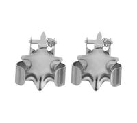 Angoily Lot de 2 éteignoirs à Bougies : éteignoir Automatique en Alliage de Zinc en Forme d'étoile pour la Maison, Le Restaurant et la Table à Manger.