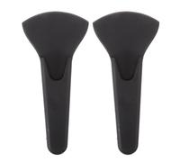 Angoily Lot de 2 Porte-Ciseaux Magnétiques Noirs pour Réfrigérateur Organisateurs Muraux Compacts et Résistants Support de Rangement Magnétique Pratique pour Ciseaux Cuisine