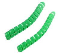 Angoily Lot de 2 Protecteurs D’Écorce D’Arbre en Plastique Vert Tubes Flexibles 4X40 CM et 5X40 CM Protection Écureuils et Rongeurs pour Arbres de Jardin Fournitures Jardinage