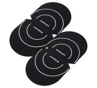 Angoily Lot de 2 Protège-disques Vinyle Antistatiques pour Nettoyage et Protection, Accessoires pour Gestionnaire D'enregistrements, Compatibles DJ et Collectionneurs, pour Préserver