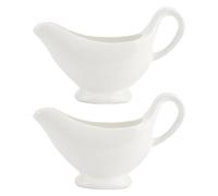 Angoily Lot De 2 Saucières Avec Poignée Bateaux À Sauce Pour Vinaigre Salade Épices 6.10 X 3.54 X 1.97 in Pour Cuisine Fêtes Pique-Niques Restaurants