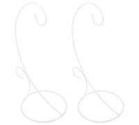 Angoily Lot de 2 Supports Suspendus en Fer Blanc Demi-Cercle Crochets Décoratifs pour Plantes Grimpantes Terrariums et Micro-Paysages Support Robuste pour Vases et Bouteilles