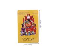 Angoily Lot de 20 Amulettes Chinoises Cartes Tai Sui Cartes De Richesse Objets Culturels Chinois Décoration Chinoise pour Voiture Pièce Serpent du Nouvel