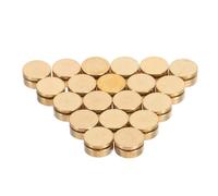 Angoily Lot de 20 Axes Rotatifs en Alliage Cuivre Antique 5X5X35 MM pour Nail Art Roulements Métalliques Haute Vitesse Universels Accessoires Rotatifs pour Décoration D’Ongles