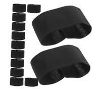 Angoily Lot de 20 Brassards de Deuil Élastiques Noirs 5x30 Cm, Brassards Funéraires Ajustables pour Cérémonie et Respect, Accessoires Commémoratifs Confortables et Résistants