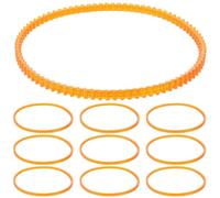 Angoily Lot de 20 courroies d'entraînement pour machine à coudre - Design à double denture pour un fonctionnement fluide - Courroie de moteur en PU de 14,17 pouces de diamètre, compatible