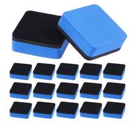Angoily Lot de 20 effaceurs à sec pour tableau blanc, sans aimant, petits blocs effaçables et réutilisables, pour l'école, le bureau, la salle de réunion et la maison (5 x 5 cm).