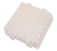 Angoily Lot de 20 feuilles de mica pour micro-ondes : plaques de mica universelles, résistantes aux hautes températures et découpables, de remplacement - Accessoires de four pour réparations