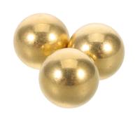 Angoily Lot de 3 Boules de Purification en Laiton sans Plomb pour Abreuvoirs à Oiseaux D’Extérieur Diamètre 2 CM Disques Entretien pour Fontaines et Bains D’Oiseaux Hygiène Jardin et