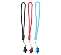 Angoily Lot de 3 Dragonnes pour Caméra de Sport en Nylon Sangle Suspendre Courte Noire Bleue et Rouge Compatible Perche à Selfie Usage Extérieur et Activités Sportives