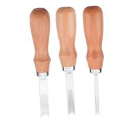 Angoily Lot De 3 Outils De Taille Mm Et Lame Large Pour Projets Français Travail Du Cuir Coupe Ceintures Manuelles Parage Tambour Fabrication Artisanale De Chaussures À