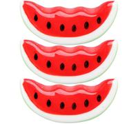 Angoily Lot de 3 Porte-Baguettes Créatifs en Céramique Forme Pastèque Petit Repose-Cuillère et Fourchette Coloré Accessoires la Cuisine Décoratifs pour Table et Maison Facile à