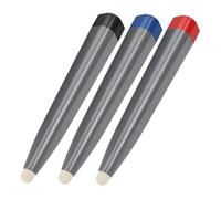 Angoily Lot de 3 Stylets Tactiles pour Écran de Tablette, Pointe en Feutre Souple, Sensation de Stylo Réel, pour Écrire et Dessiner sur Écran Tactile