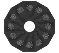 Angoily Lot de 30 Brassards de Deuil Noirs en Tissu Doux Taille Unique Brassards Funéraires pour Prières et Cérémonies Commémoratives Familiales Accessoires Respectueux pour et