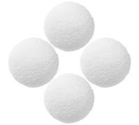 Angoily Lot de 4 Boules de Filtration en Mousse de 76 CM pour Piscine et Aquarium Boules Filtrantes Remplaçables et Réutilisables Accessoire de Filtration Pratique pour Spa et Bain à