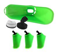 Angoily Lot de 4 Buses de Pulvérisation Coniques Anti-dérive Couvercle Résistant Vent, Compatibles Pulvérisateurs Agricoles et Jardin, Jet Plat Électrique pour Arrosage Jardin